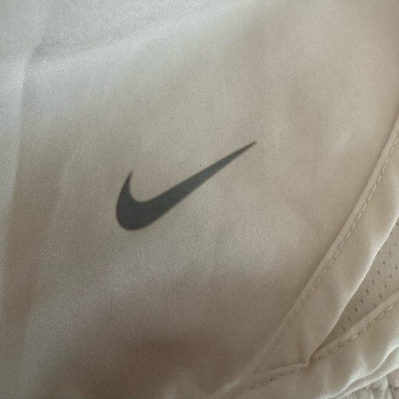 Nike Big Girls Dri-Fit Tempo White Running Shorts Youth Medium - Picture 5 of 7